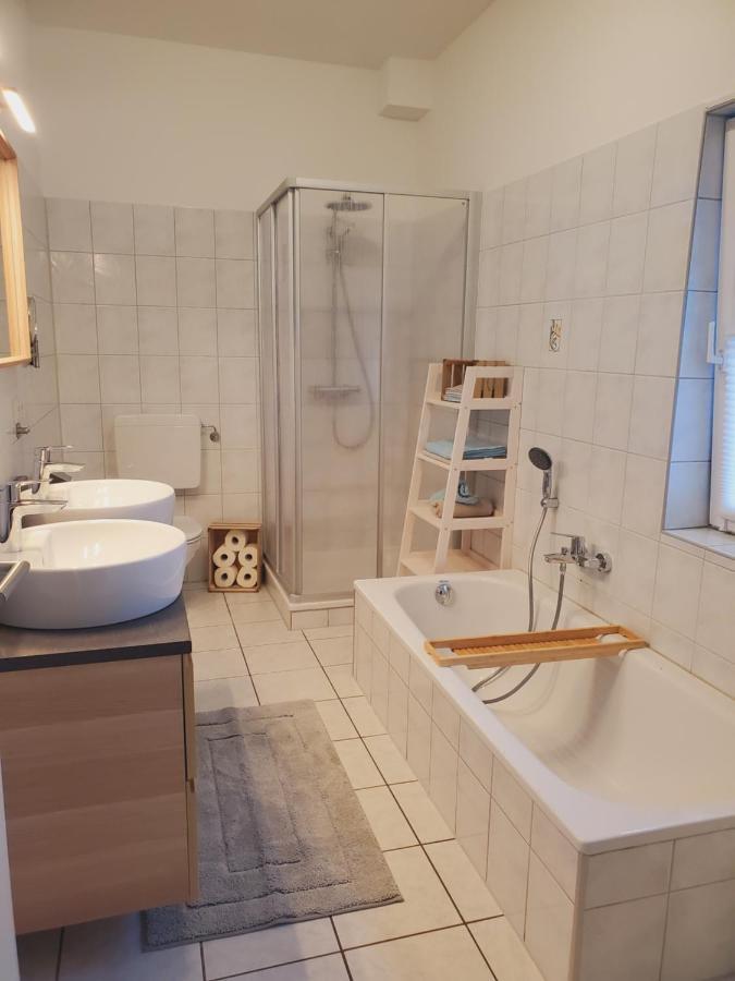 Familienfreundliche Ferienwohnung Soltau Esterno foto