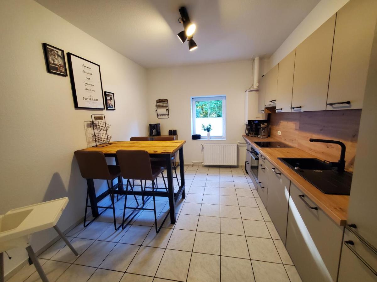 Familienfreundliche Ferienwohnung Soltau Esterno foto